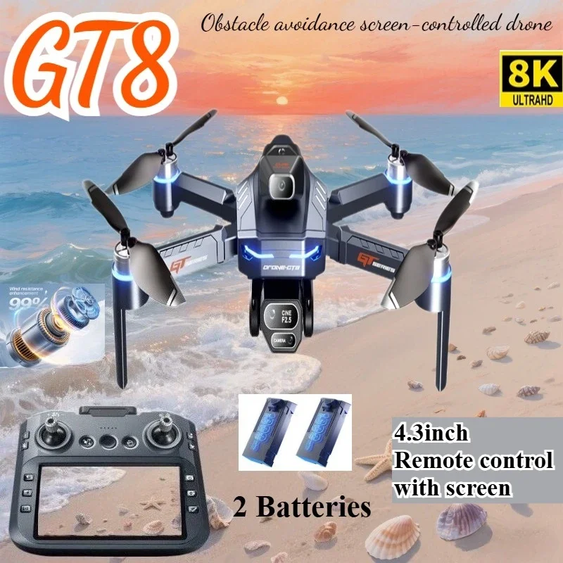 Drone 4K HD GT8 Camera Obstacl - Jjrc Drone X12 recension och pris