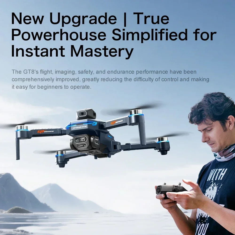 Drone 4K HD GT8 Camera Obstacl - Jjrc Drone X12 recension och pris