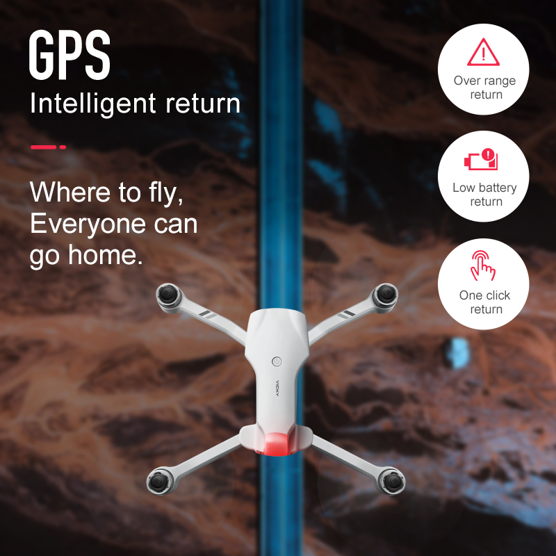 4DRC F10 RC Drone GPS 6K HD Du - Jjrc Drone X12 recension och pris