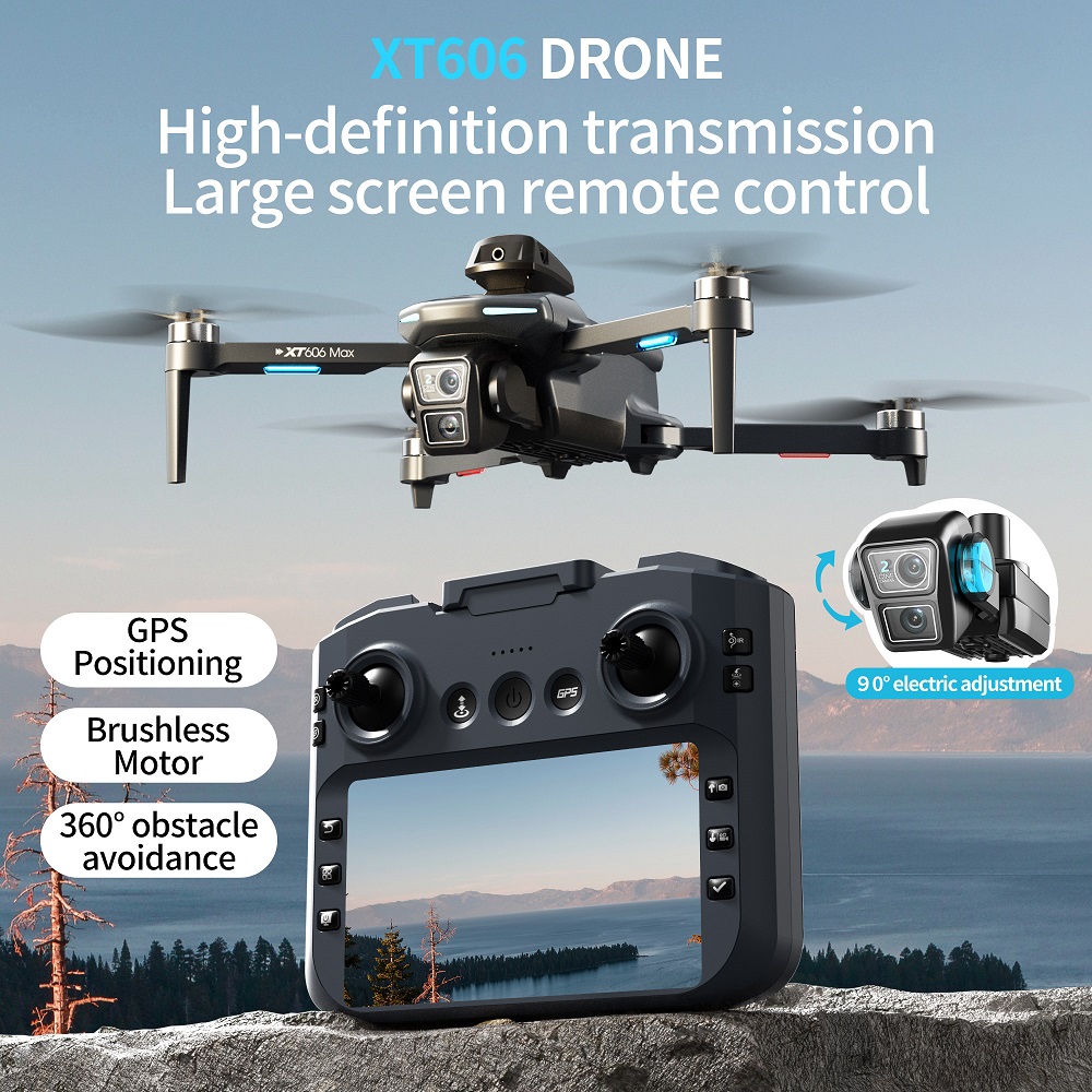 XT606 MAX 3 battery Drone 4k 8 - Jjrc Drone X12 recension och pris
