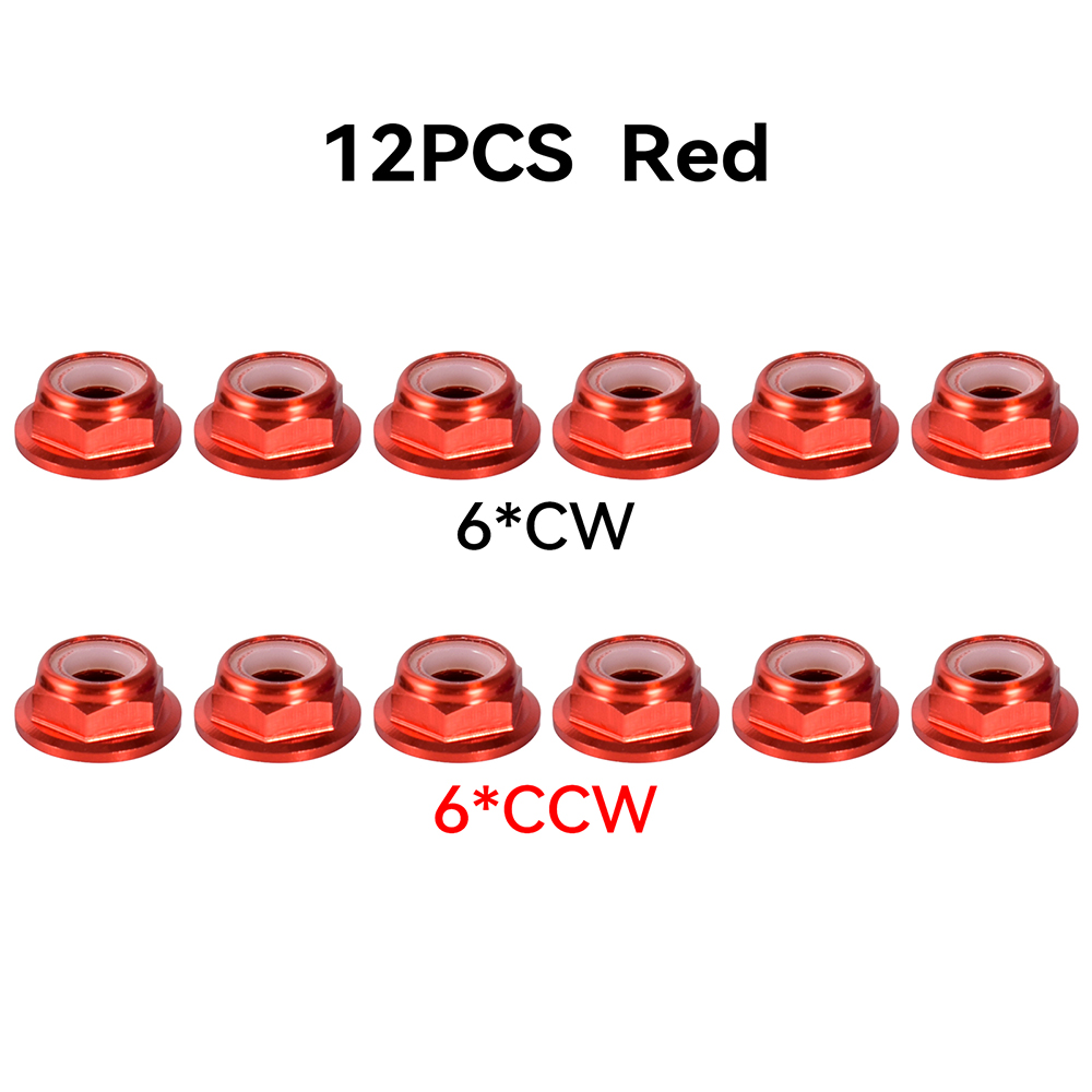12pcs M5 Motor Screw Nuts Alum - Drone Battery Strap recension och pris
