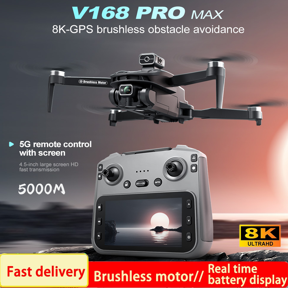 2025 V168 Pro MAX GPS Drone 8K - Jjrc Drone X12 recension och pris
