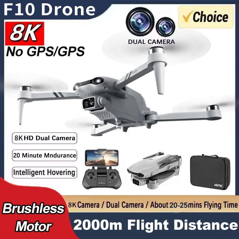 F10 RC Drone 8K Professinal Wi - Jjrc Drone X12 recension och pris