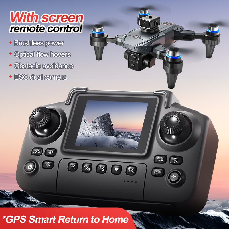 GPS RC Drone With Screen 4K Pr - Drone Gps Mount recension och pris