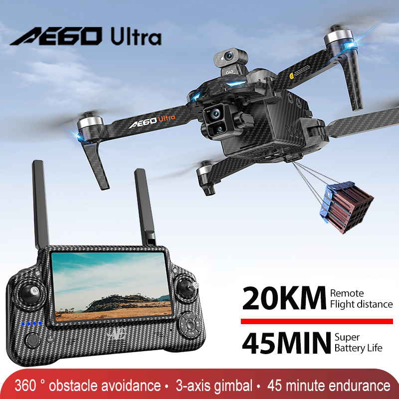 AE60 GPS Drone Professional 8K - Drone Gps Mount recension och pris