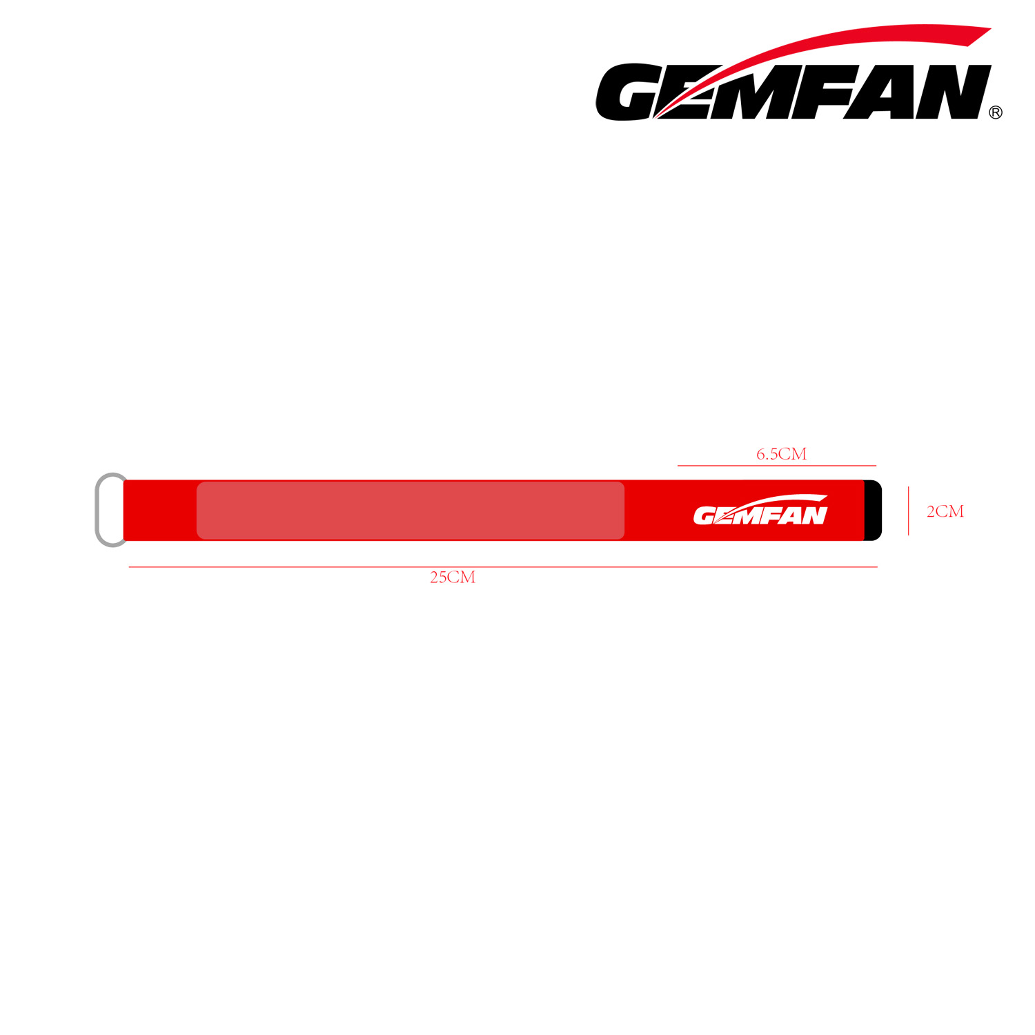 2pcs GEMFAN Battery Strap 250* - Drone Battery Strap recension och pris