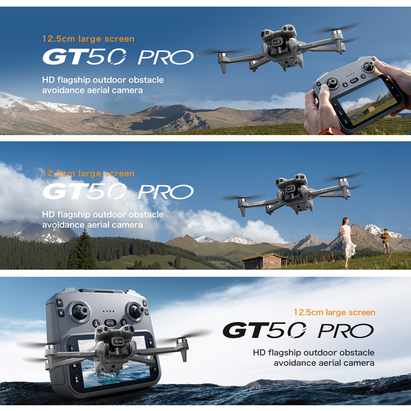 GT50 Mini Drone Dual Camera 8K - Jjrc Drone X12 recension och pris